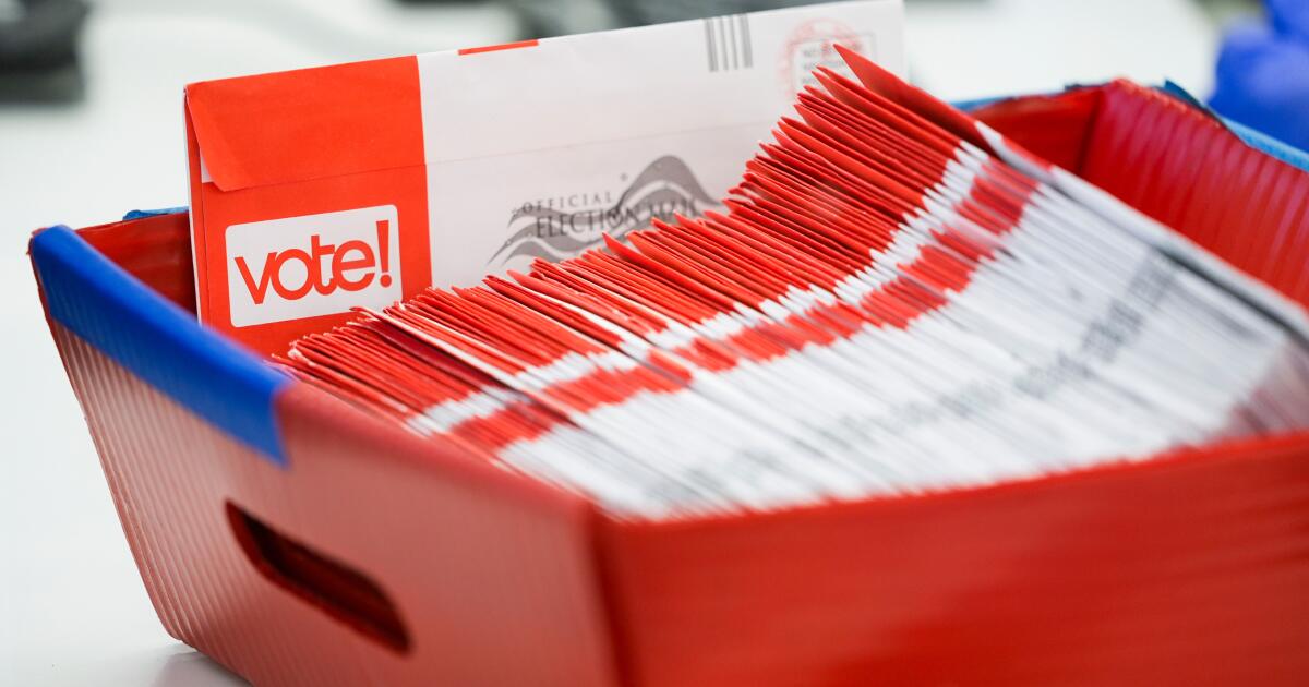 Judge refuses to block Trump order to limit mail voting