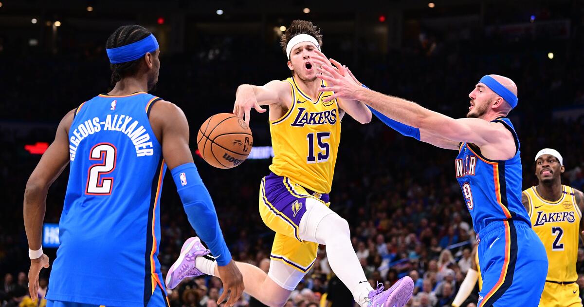 Lakers respect the Thunder but insist they aren’t intimidated by them