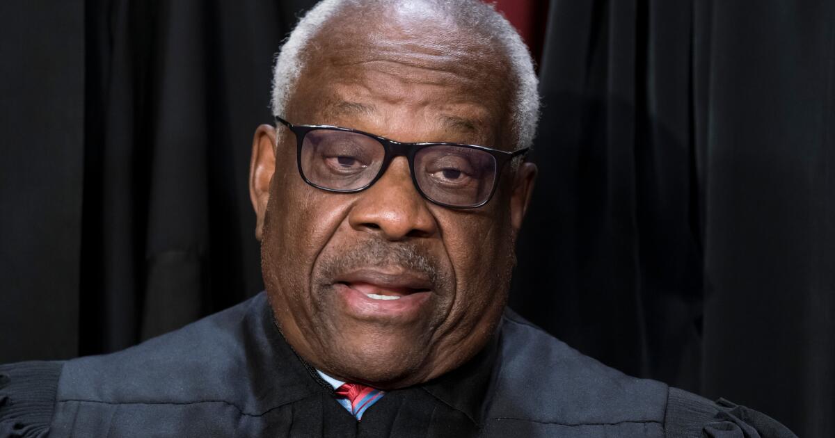 Clarence Thomas becomes the second-longest-serving justice in Supreme Court history