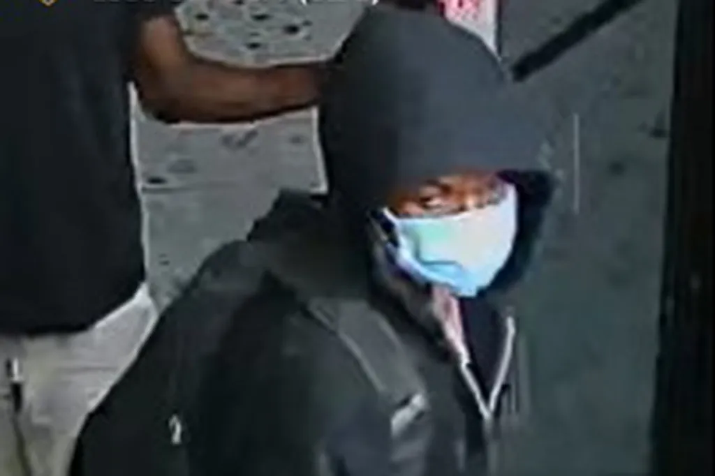 A 17-year-old boy was grazed in the head when a masked gunman fired into a crowd around 9 p.m. Monday at West 124th Street and Malcolm X Boulevard, cops said.