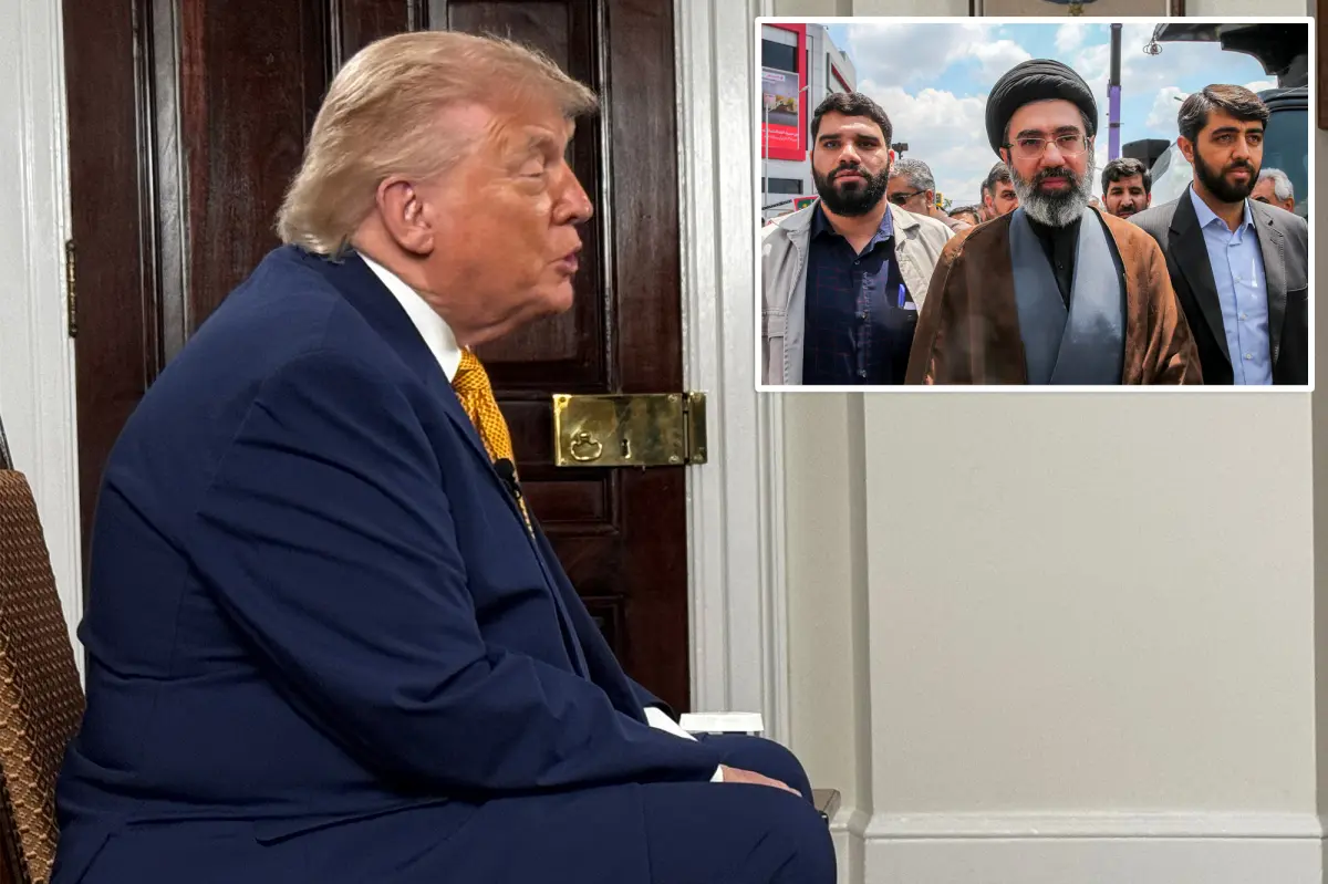 Trump predicts meeting with Iran’s probably gay Supreme Leader Mojtaba Khamenei: ‘Getting along quite well’