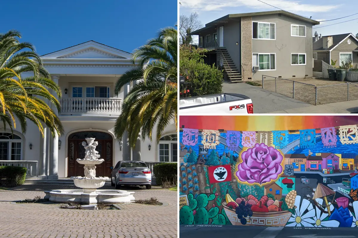 Tale of two cities as neighboring Bay Area communities reveal state’s staggering income gap