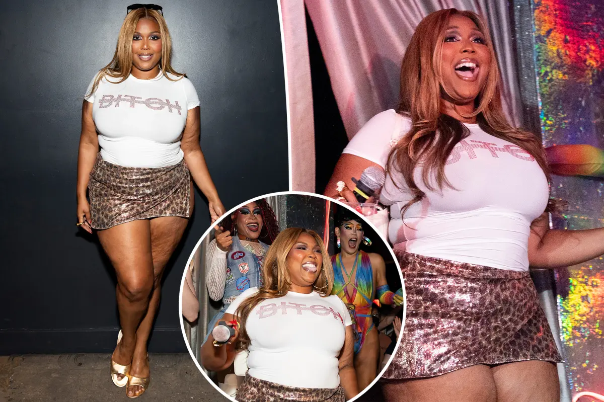 Lizzo twerks at NYC gay bars to celebrate album release and pride month