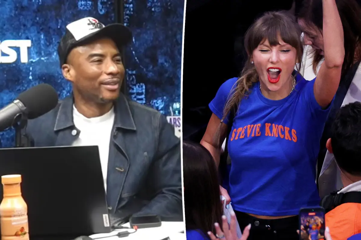 Charlamagne tha God brutally disses Taylor Swift’s courtside Knicks appearance: ‘Get the eff out of here’