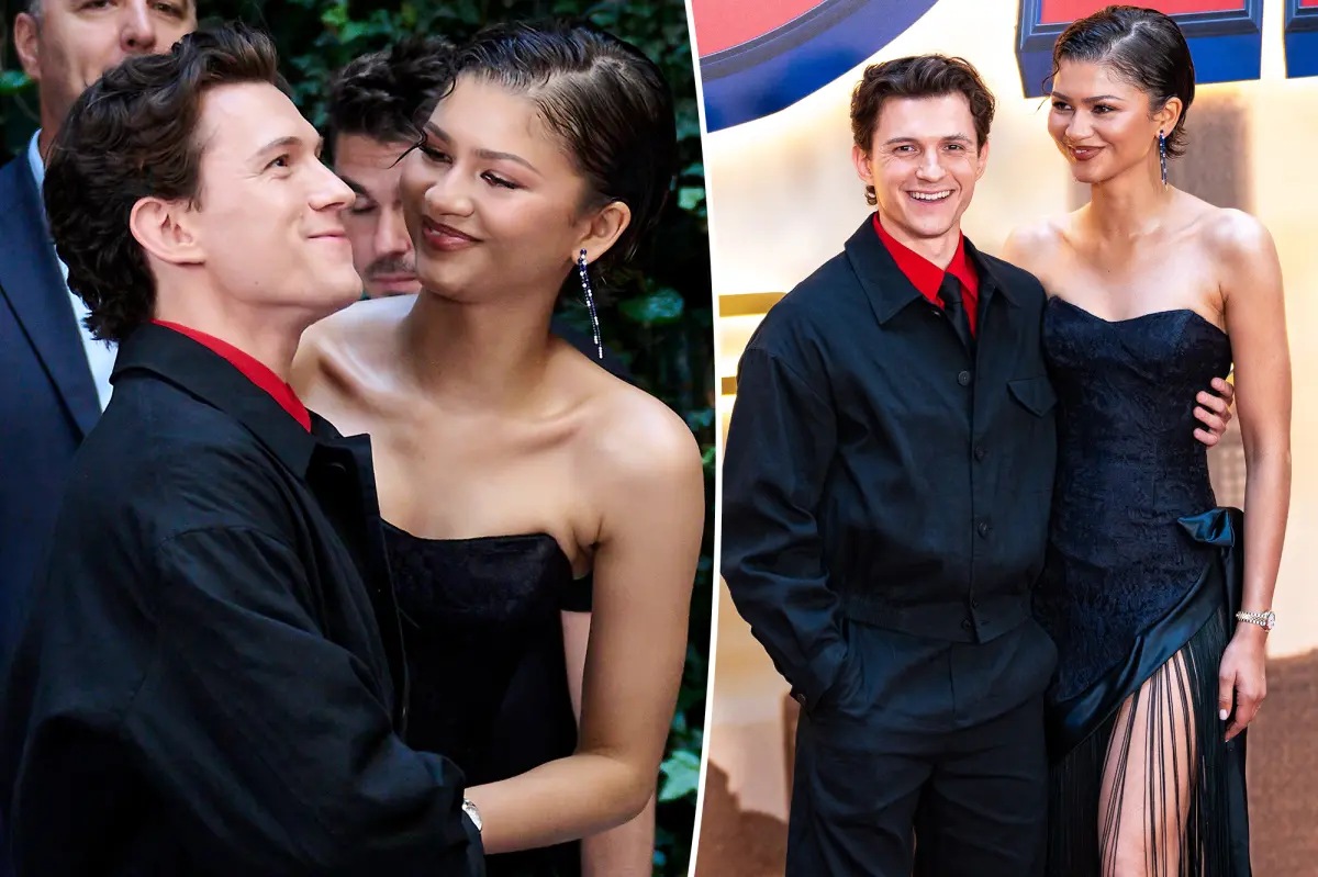 Zendaya and Tom Holland make first red carpet appearance together since marriage speculation