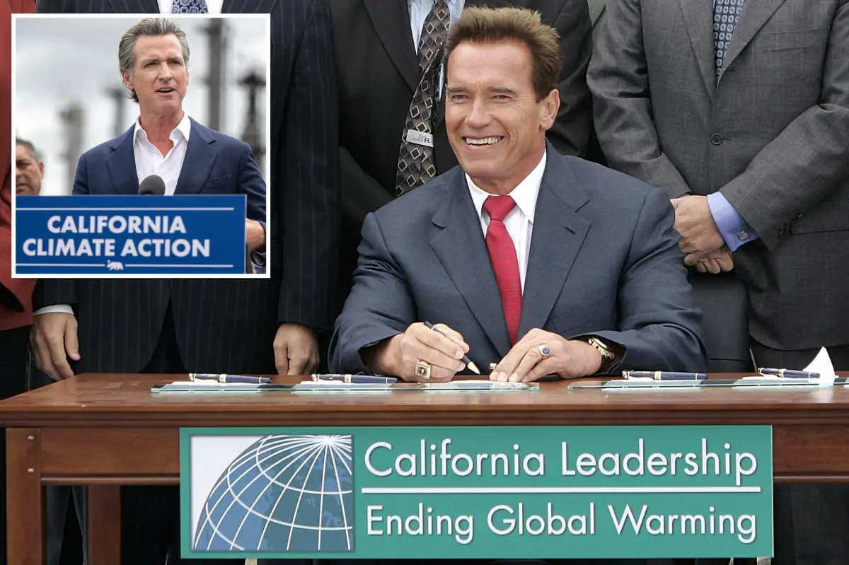 Arnold Schwarzenegger shares an inconvenient truth