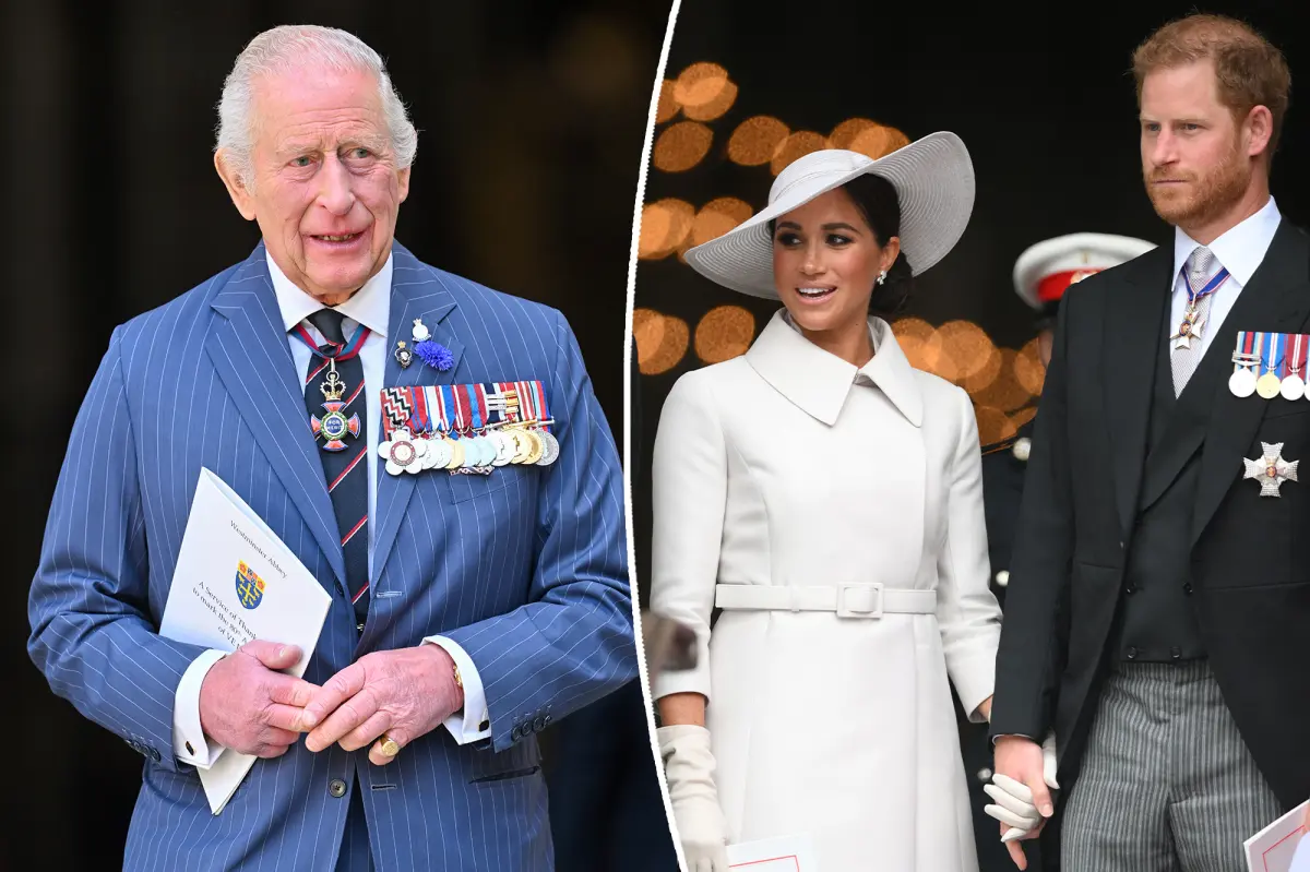 King Charles offers Prince Harry and Meghan Markle an olive branch ahead of upcoming UK visit: report