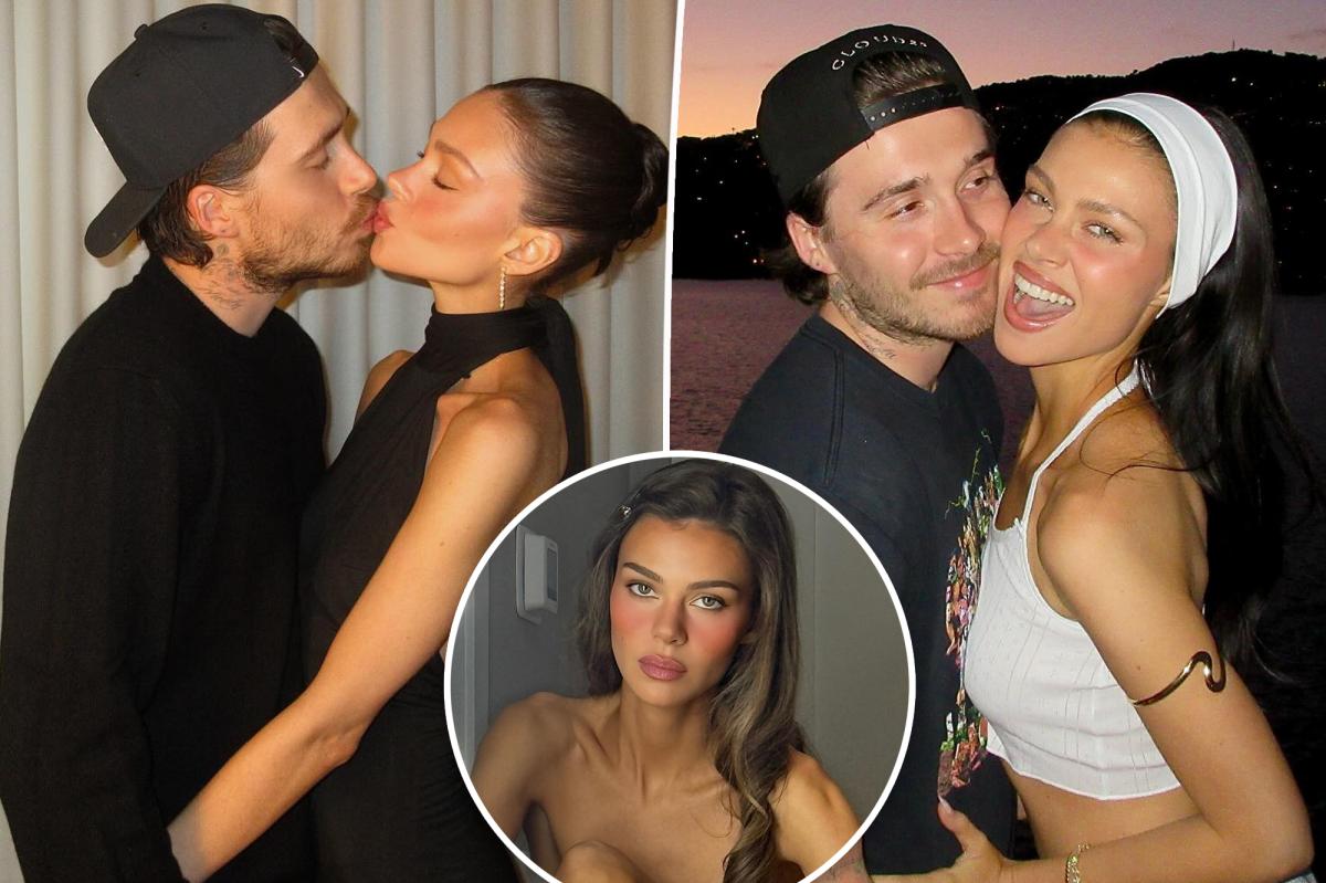 Brooklyn Beckham’s wife, Nicola Peltz, strips down for racy photo after couple celebrates anniversary