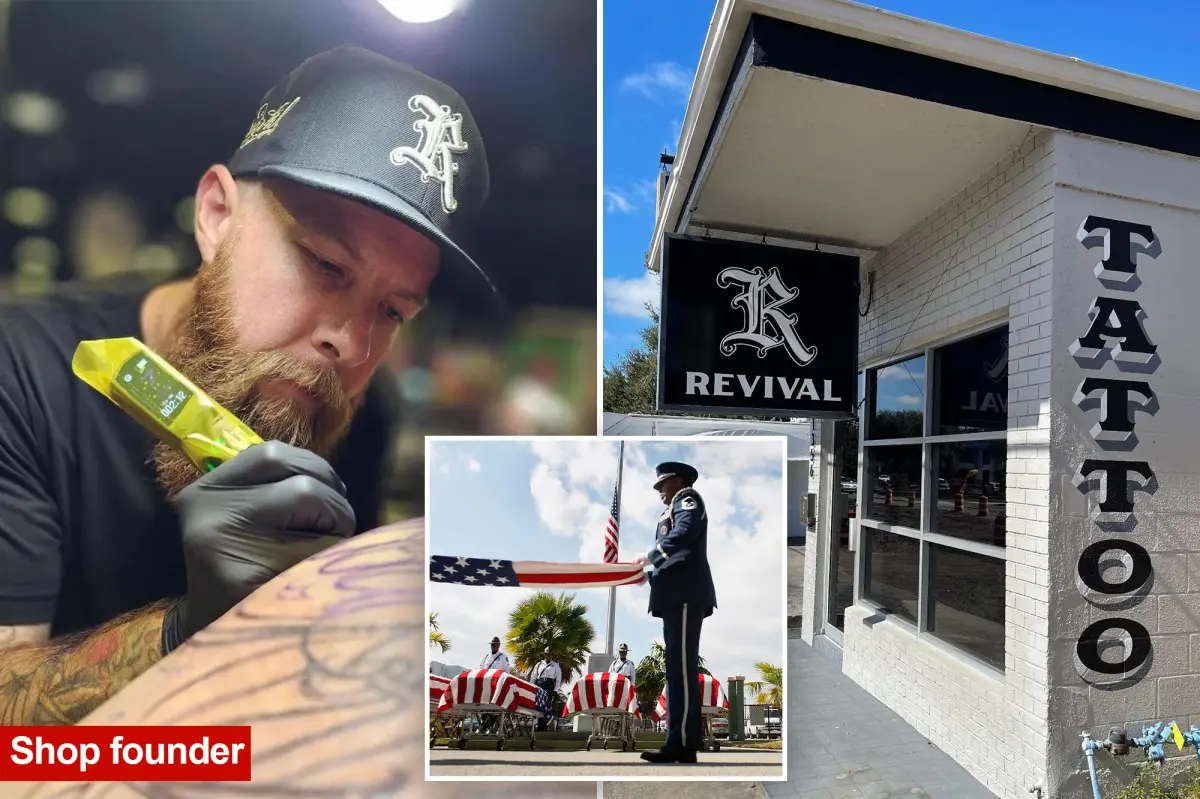 Florida tattoo shop refuses service to military and veterans for being ‘war criminals’