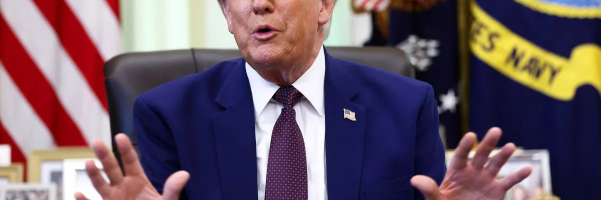 Historians pull apart Trump’s ‘skewed narrative’ on presidential walk of fame