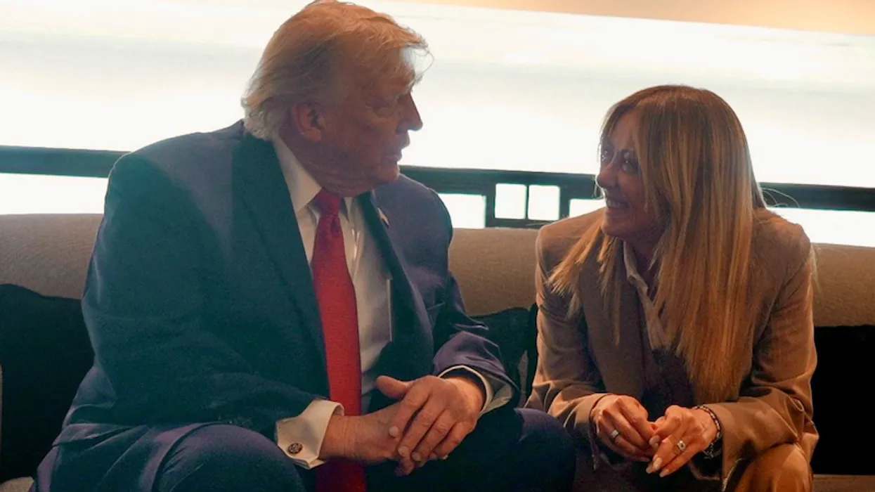Italy’s prime minister cheered across world as she delivers ‘thrashing’ to Trump