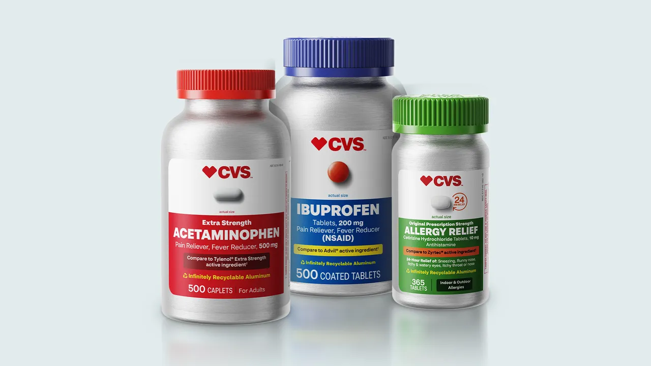 CVS Is Switching to Aluminum Pill Bottles