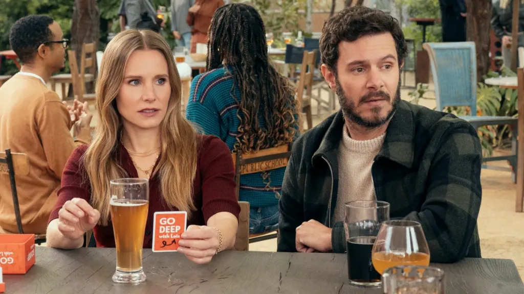 Kristen Bell and Adam Brody in 