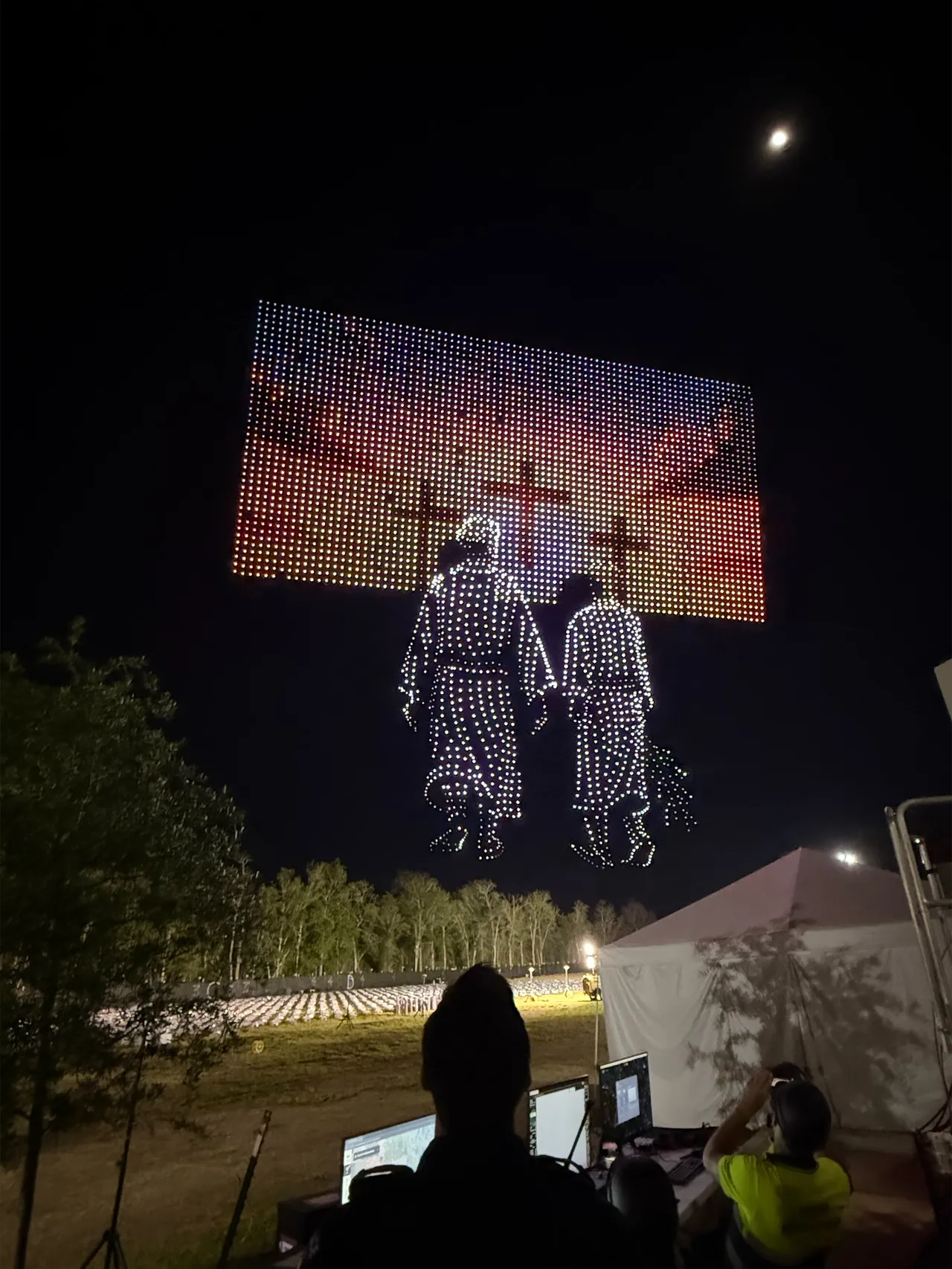 I Found Jesus at a Drone Show