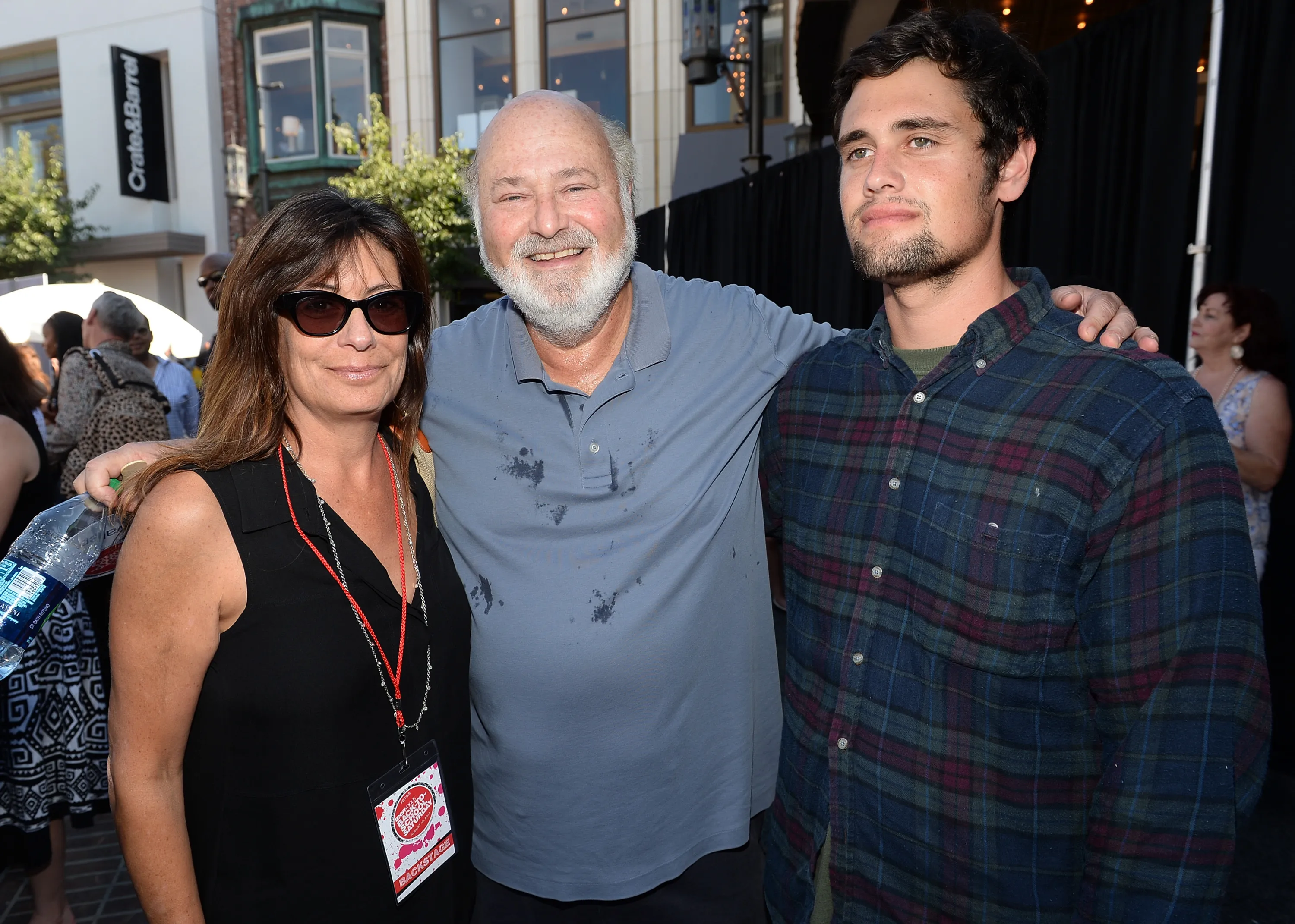 Rob Reiner, Michele Singer, and Nick Reiner at Teen Vogue's Back-to-School Saturday event.