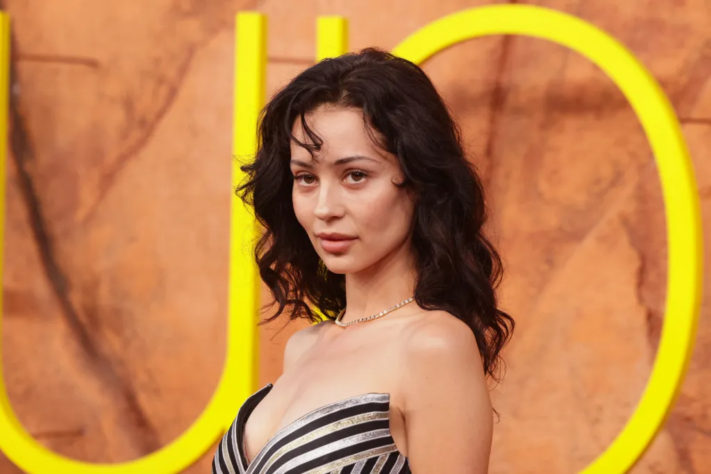 Alexa Demie on the red carpet at the "Euphoria" Season 3 premiere.