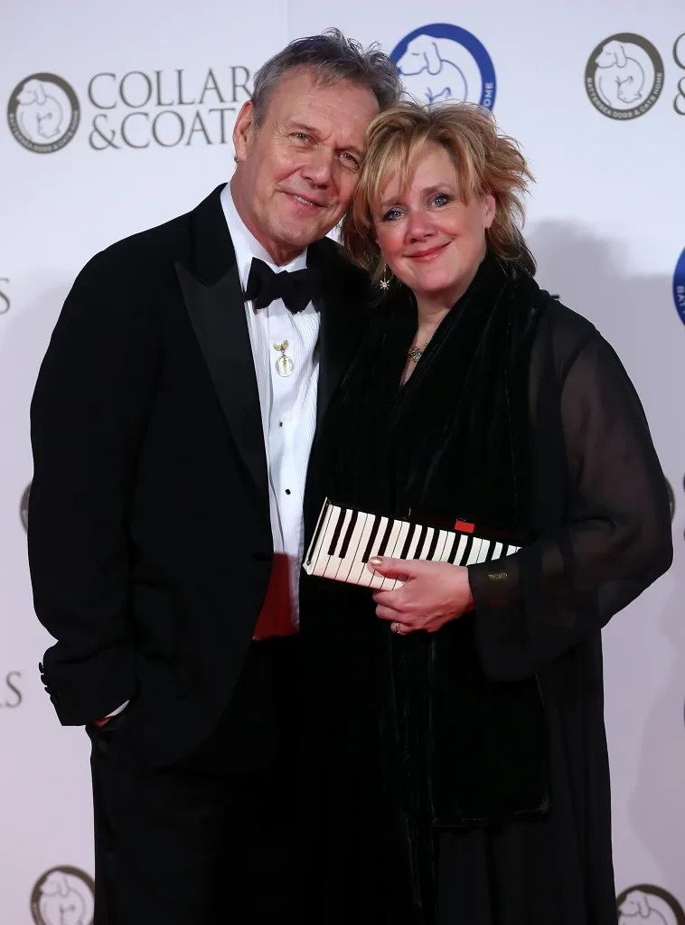 Anthony Head and Sarah Fisher at Battersea Dogs & Cats Home Collar And Coats Ball.