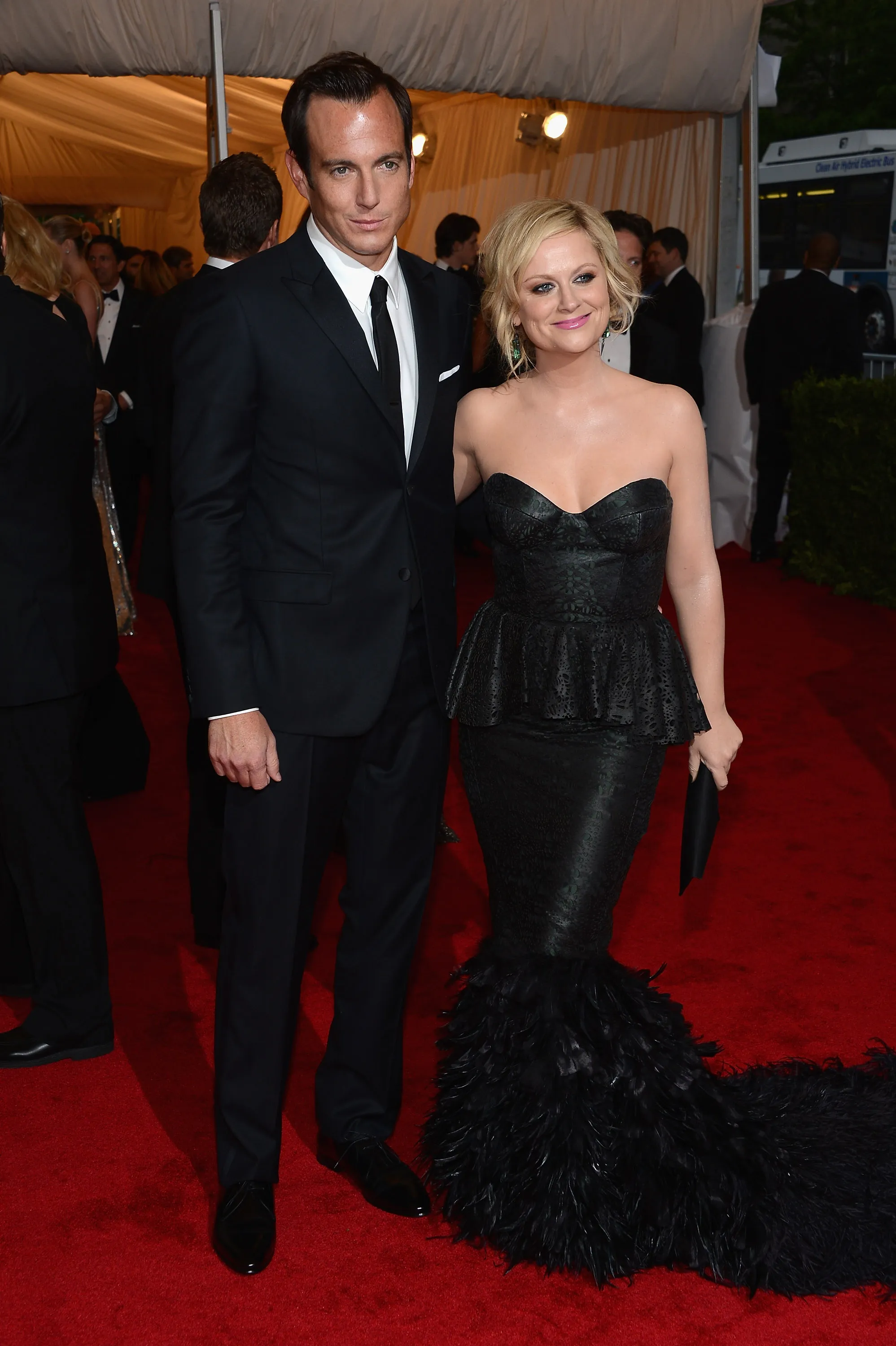 Will Arnett and Amy Poehler attend the Schiaparelli And Prada: Impossible Conversations Costume Institute Gala.