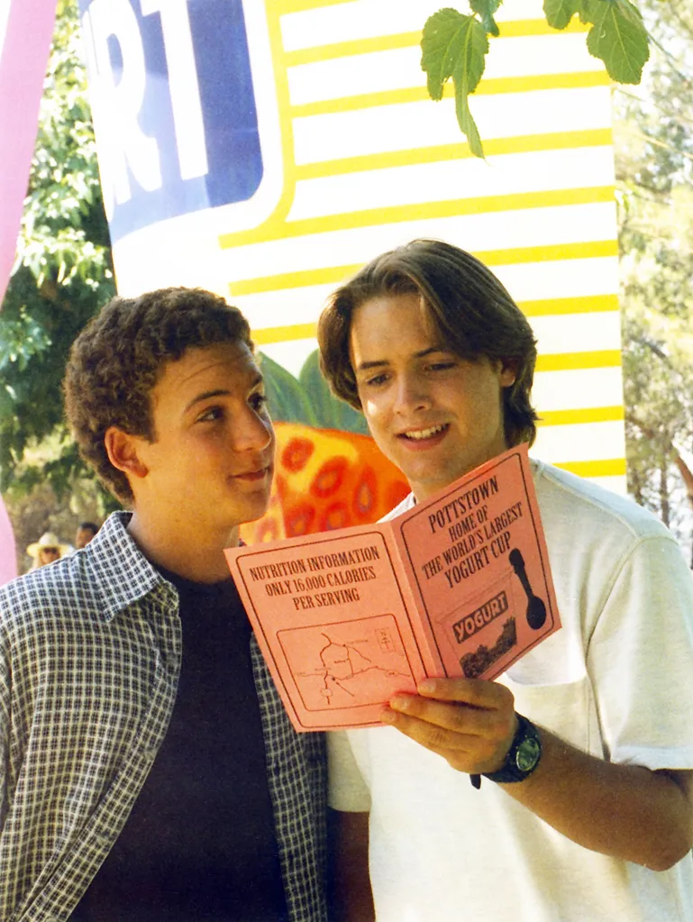 Ben Savage and Will Friedle as Cory and Eric in