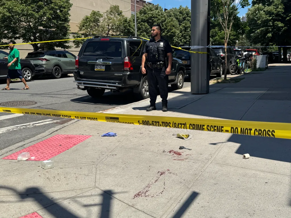 Boy, 17, man, 27, shot in broad daylight at Bedford Ave and Montgomery St. across from Medgar Evers College. June 24, 2026