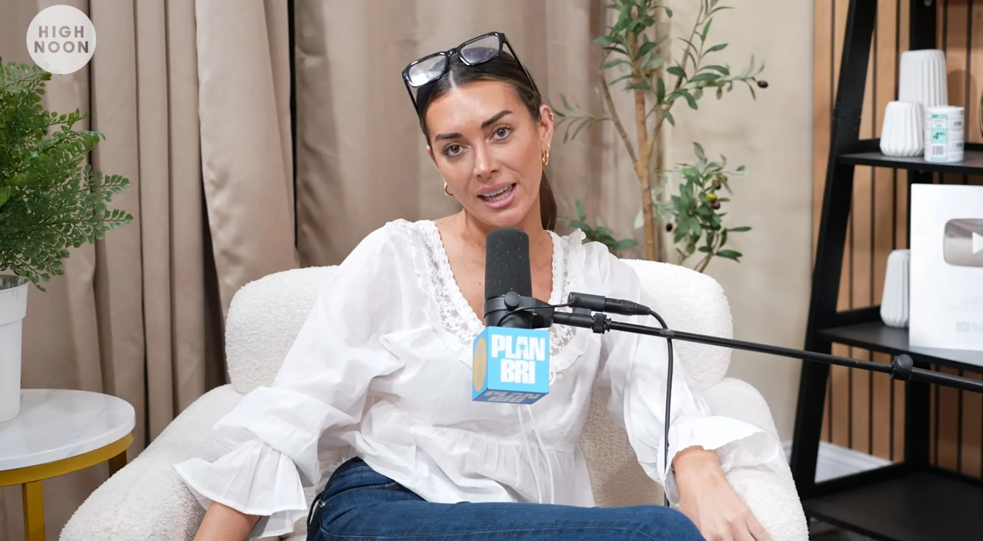 Brianna Chickenfry on her podcast.