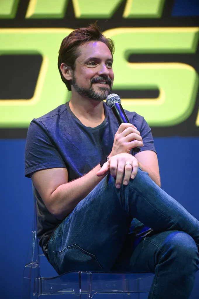 Will Friedle speaking at the D23 Expo 2022.