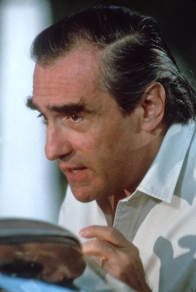 Martin Scorsese on set of Cape Fear
