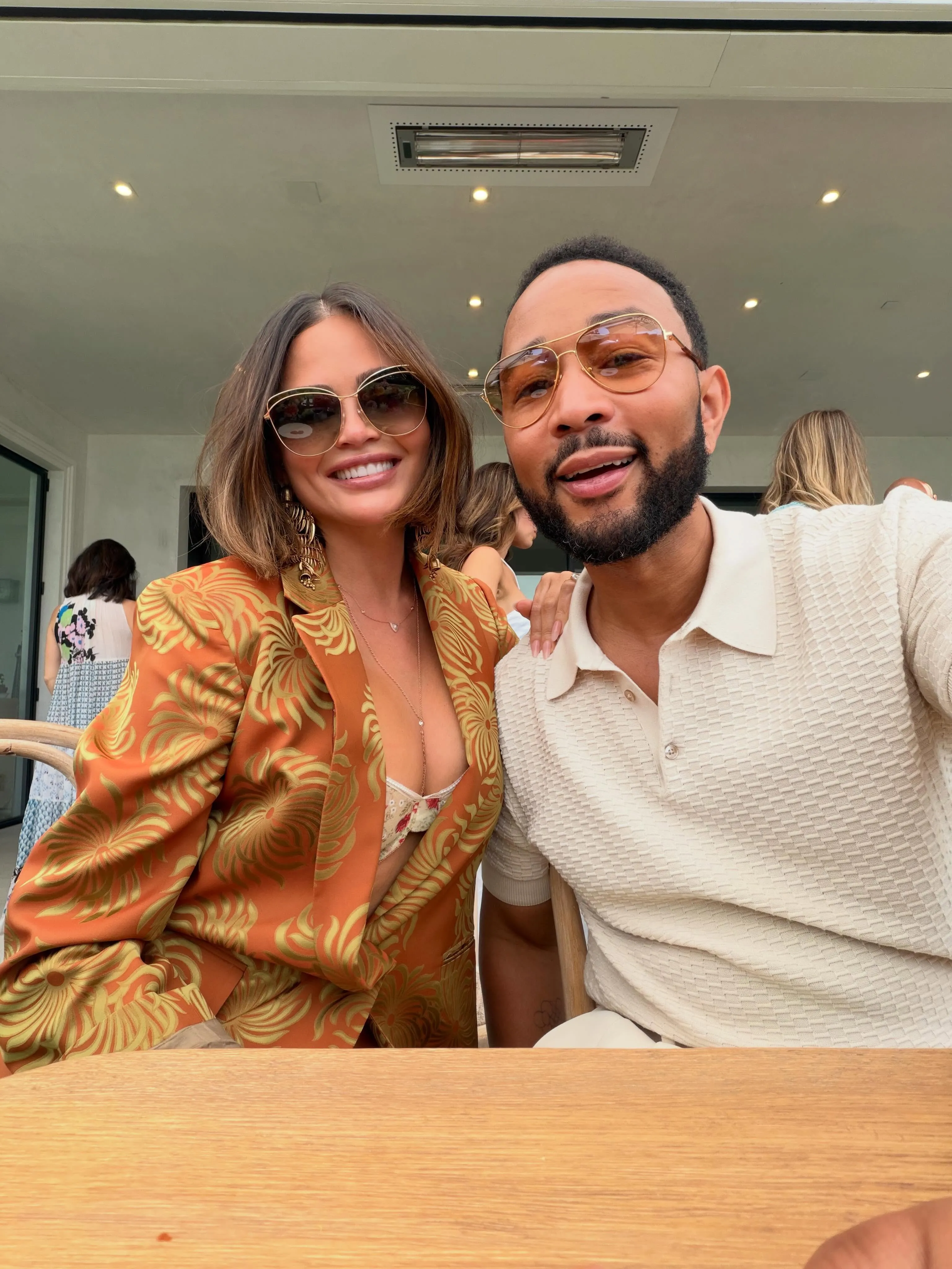 Chrissy Teigen and husband John Legend