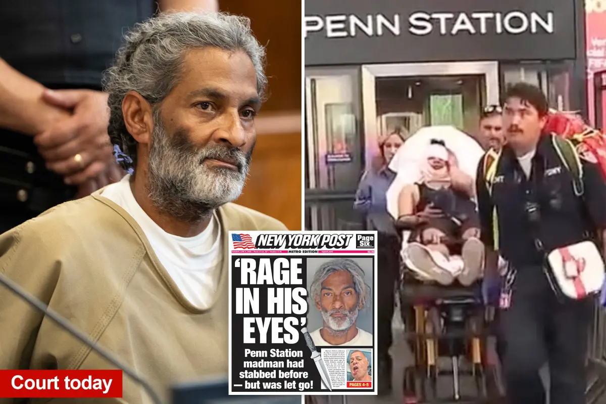 Deranged Penn Station slasher’s victims desperately tried to fight back, one with a backpack: DA