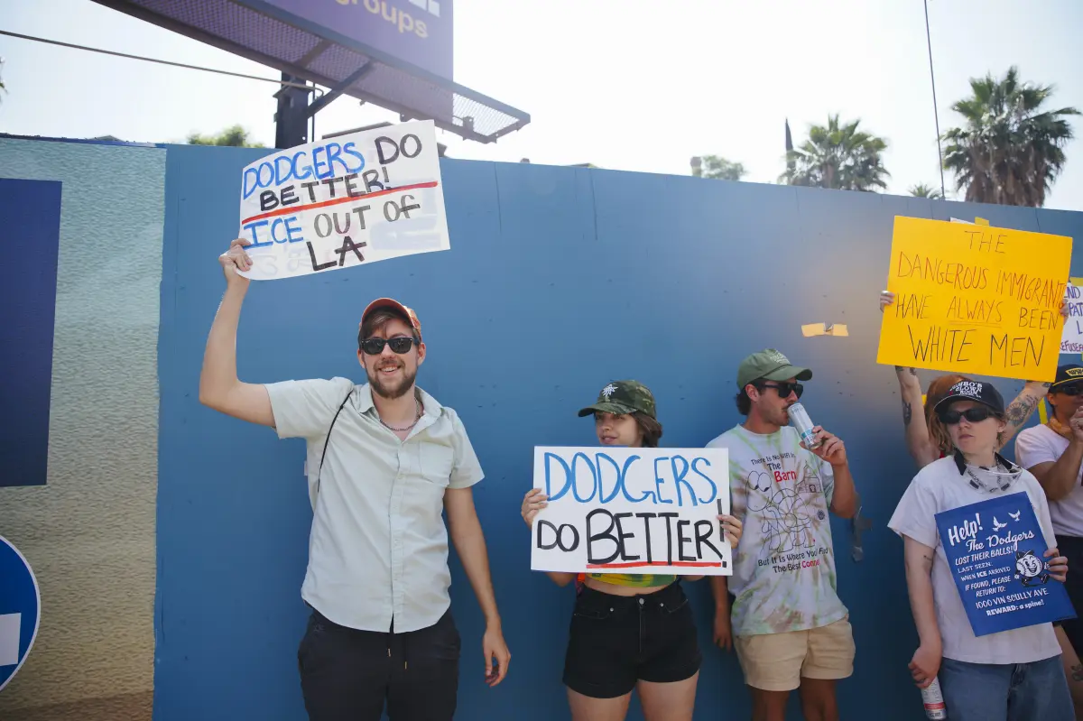 Dodgers fans didn’t buy a ticket for this