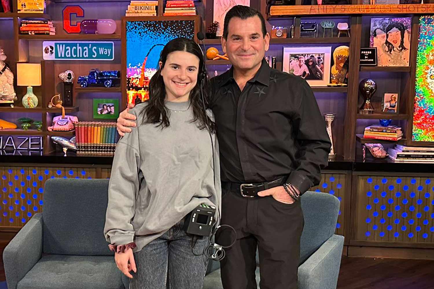 David Sampson poses with his daughter Kyra.
