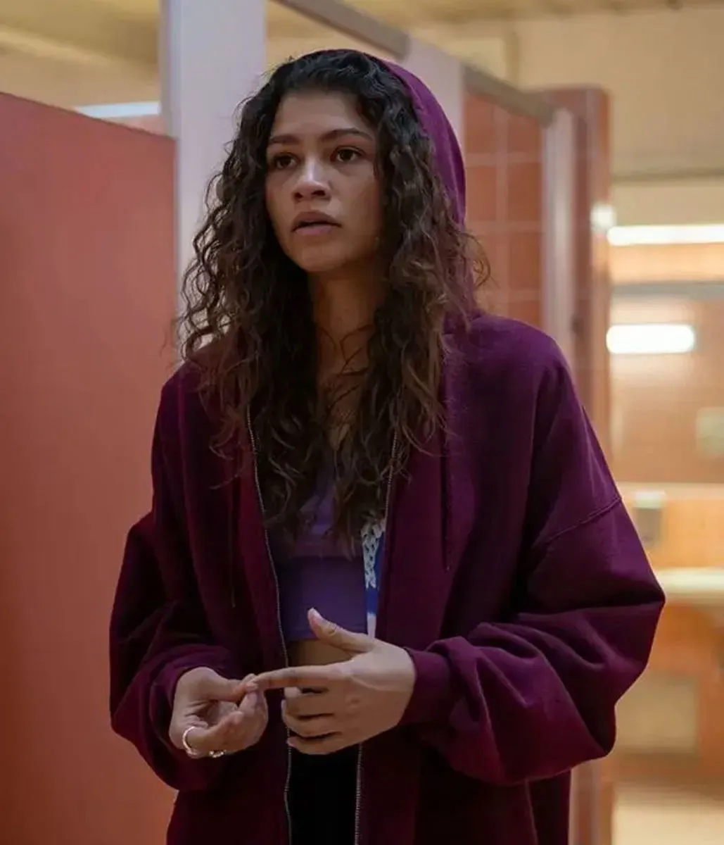 Zendaya in "Euphoria"