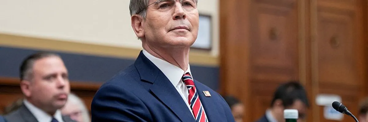 Epstein accusations fly as Trump’s Treasury chief ambushes senator at hearing