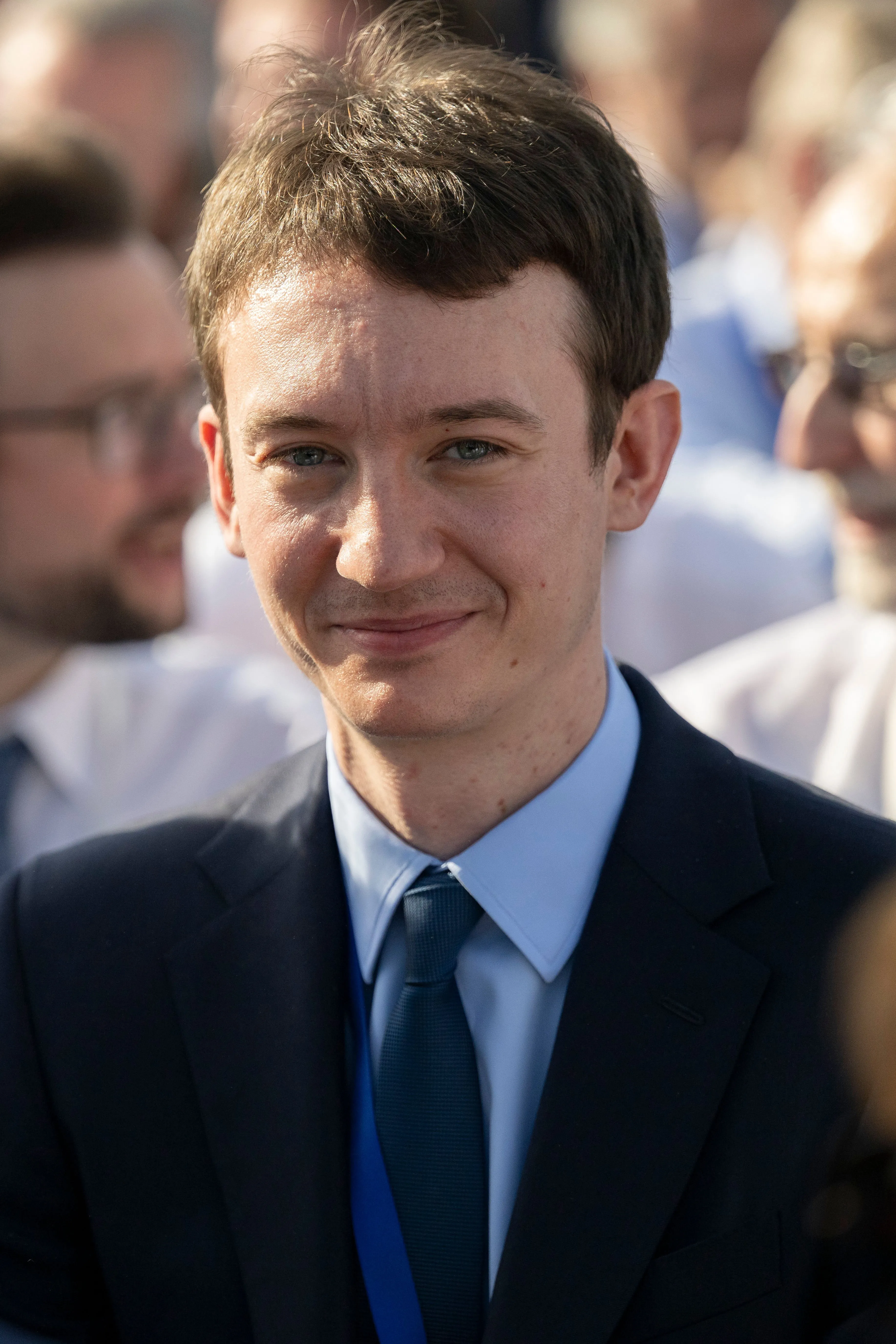 Frederic Arnault, CEO of Loro Piana, at the "Choose France" business summit.