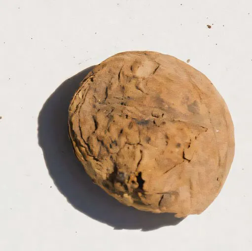 A freeze-dried potato, or chuño, found in Peru.
