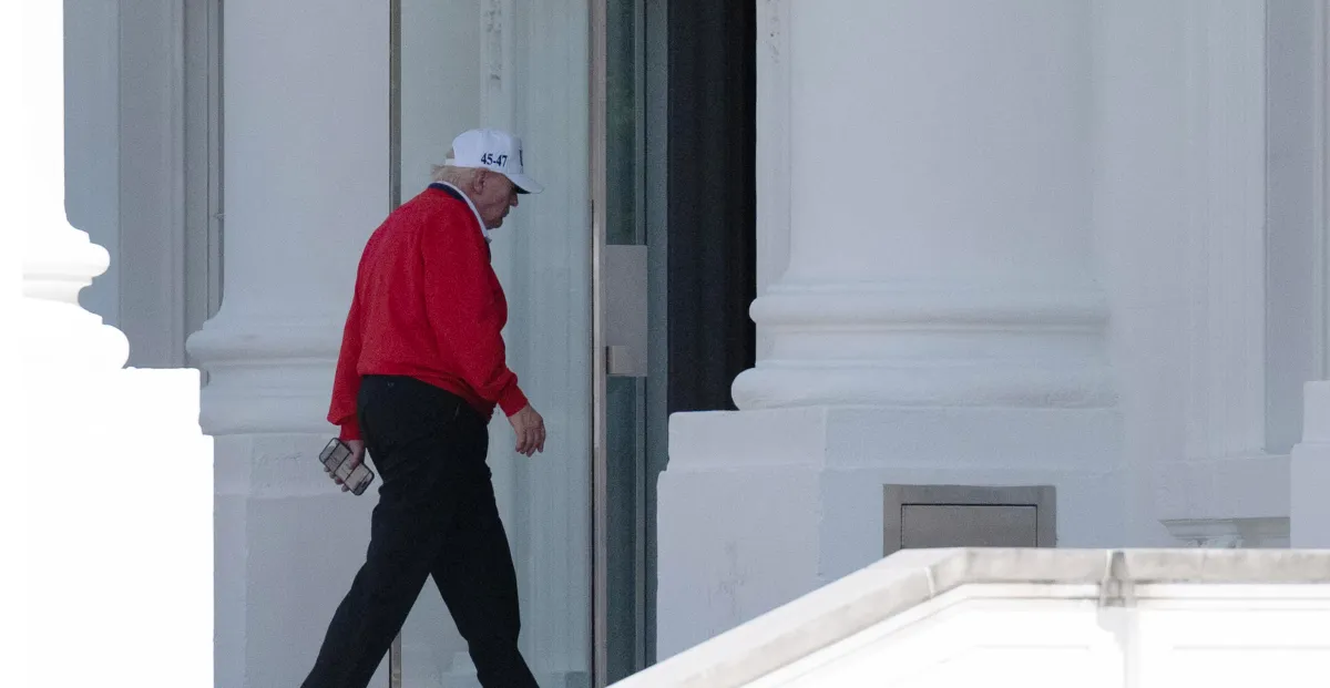 Is Trump giving up on his slush fund?