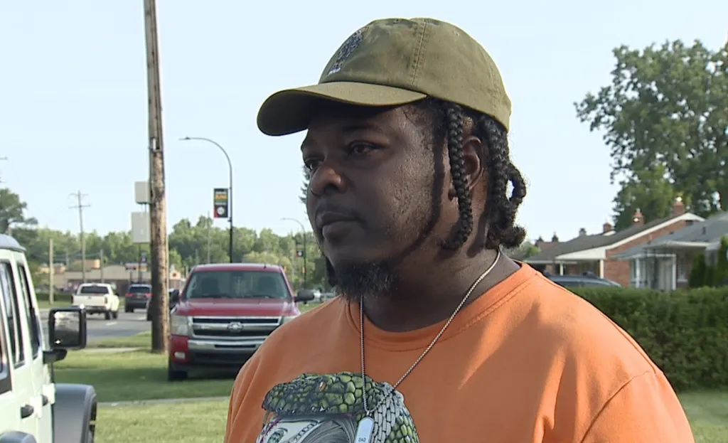 Glenn Bradley, father of Aamina Bradley, who drowned in the Detroit River.