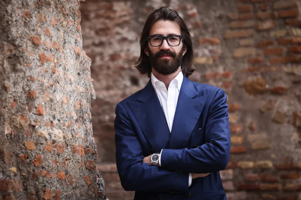 Leonardo Maria Del Vecchio, head of retail Italy at EssilorLuxottica, wants to buy out his siblings.