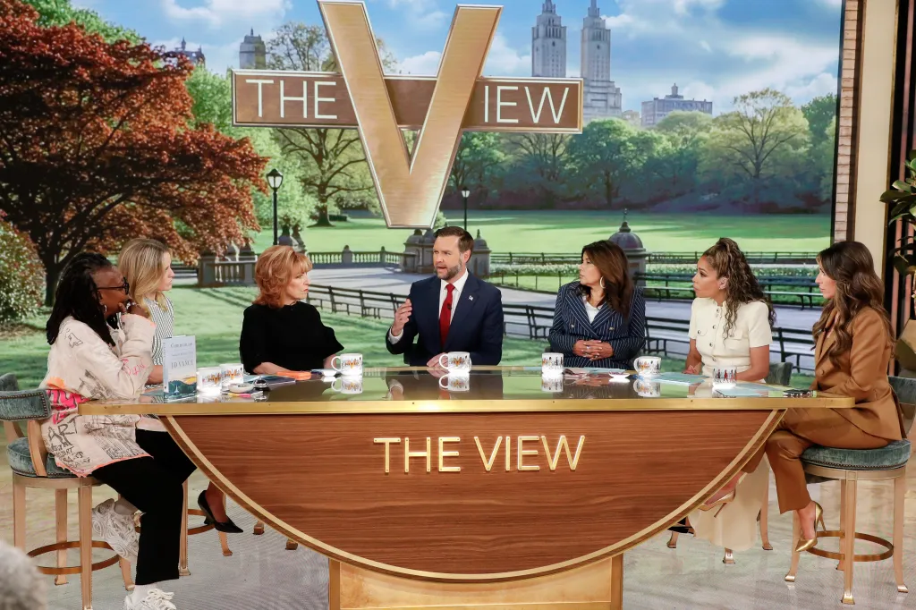 Vice President JD Vance on "The View" with co-hosts.