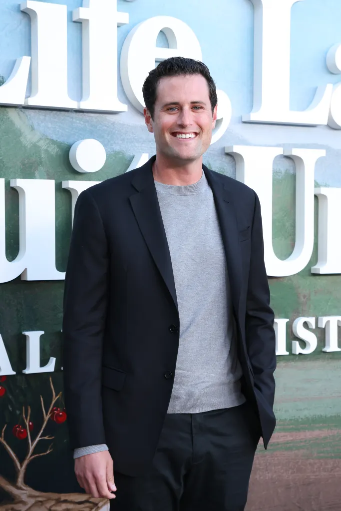 Jake Reiner smiles at the Los Angeles Red Carpet Premiere of HBO Original Series LIFE, LARRY AND THE PURSUIT OF UNHAPPINESS.