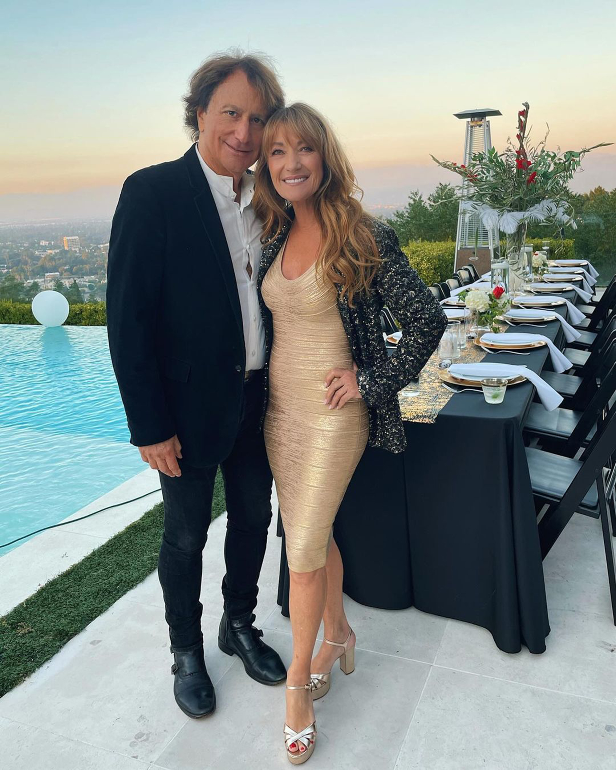 Jane Seymour found a "miracle" in her future husband, John Zambetti.