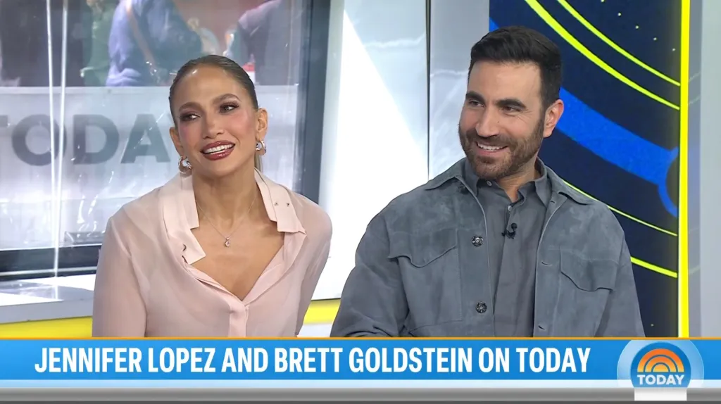 Jennifer Lopez and Brett Goldstein on Today.