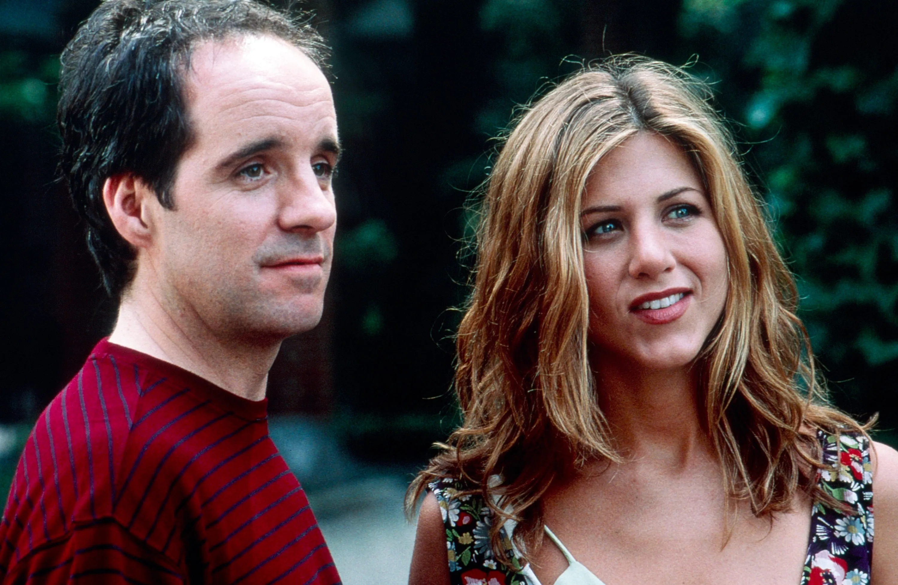 John Pankow, Jennifer Aniston in "The Object of My Affection"