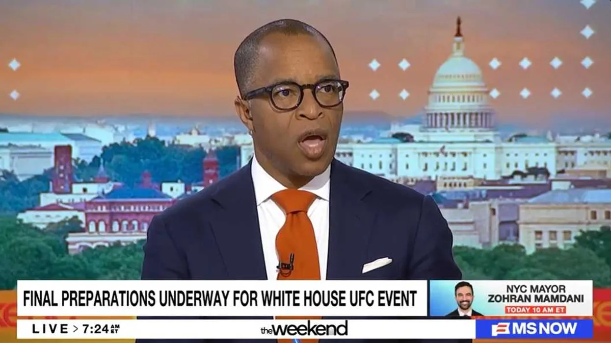 ‘This has never happened’: News host alarmed by ‘highly unusual’ detail of Trump UFC event