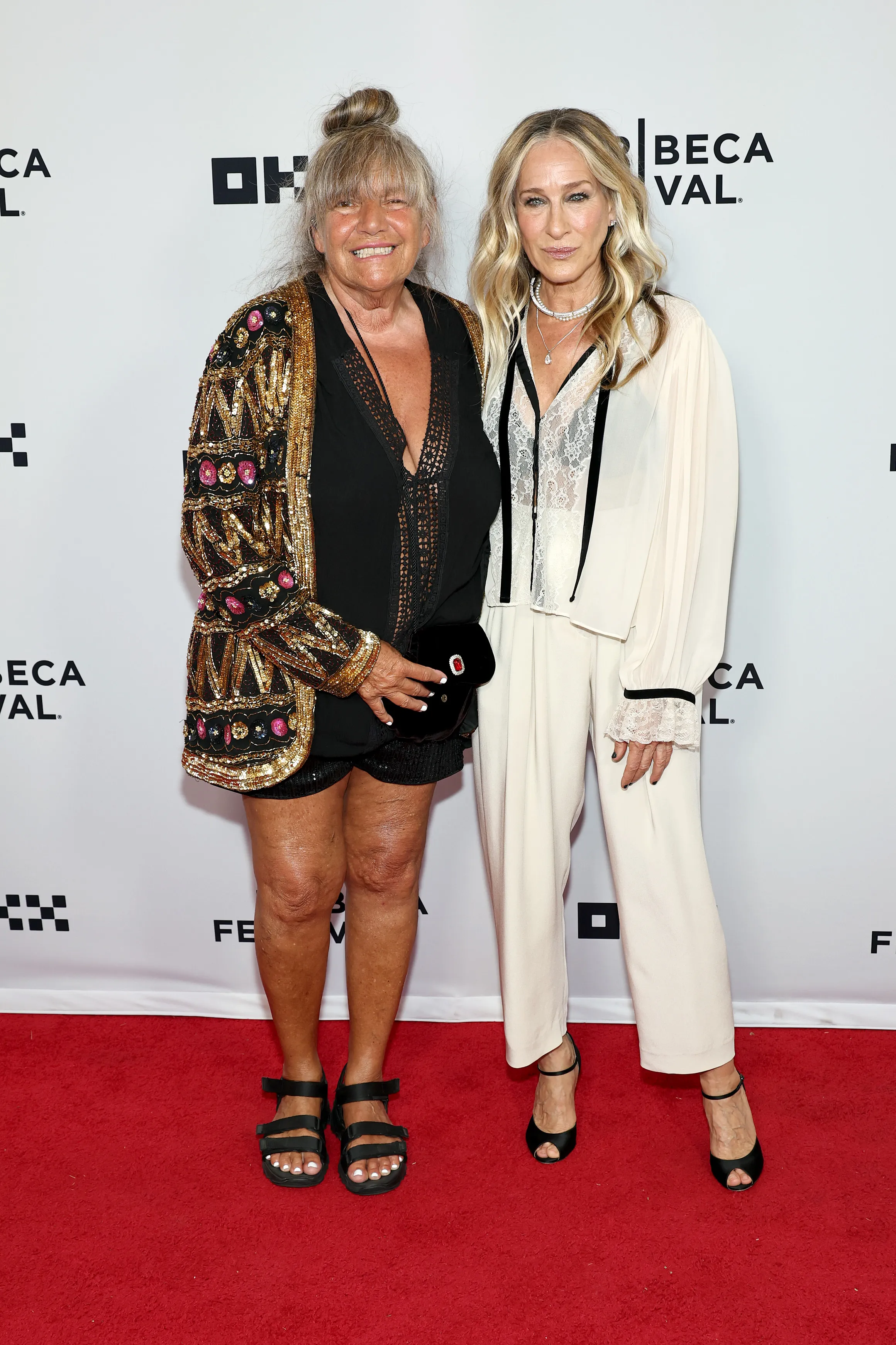 Robin Byrd and Sarah Jessica Parker.