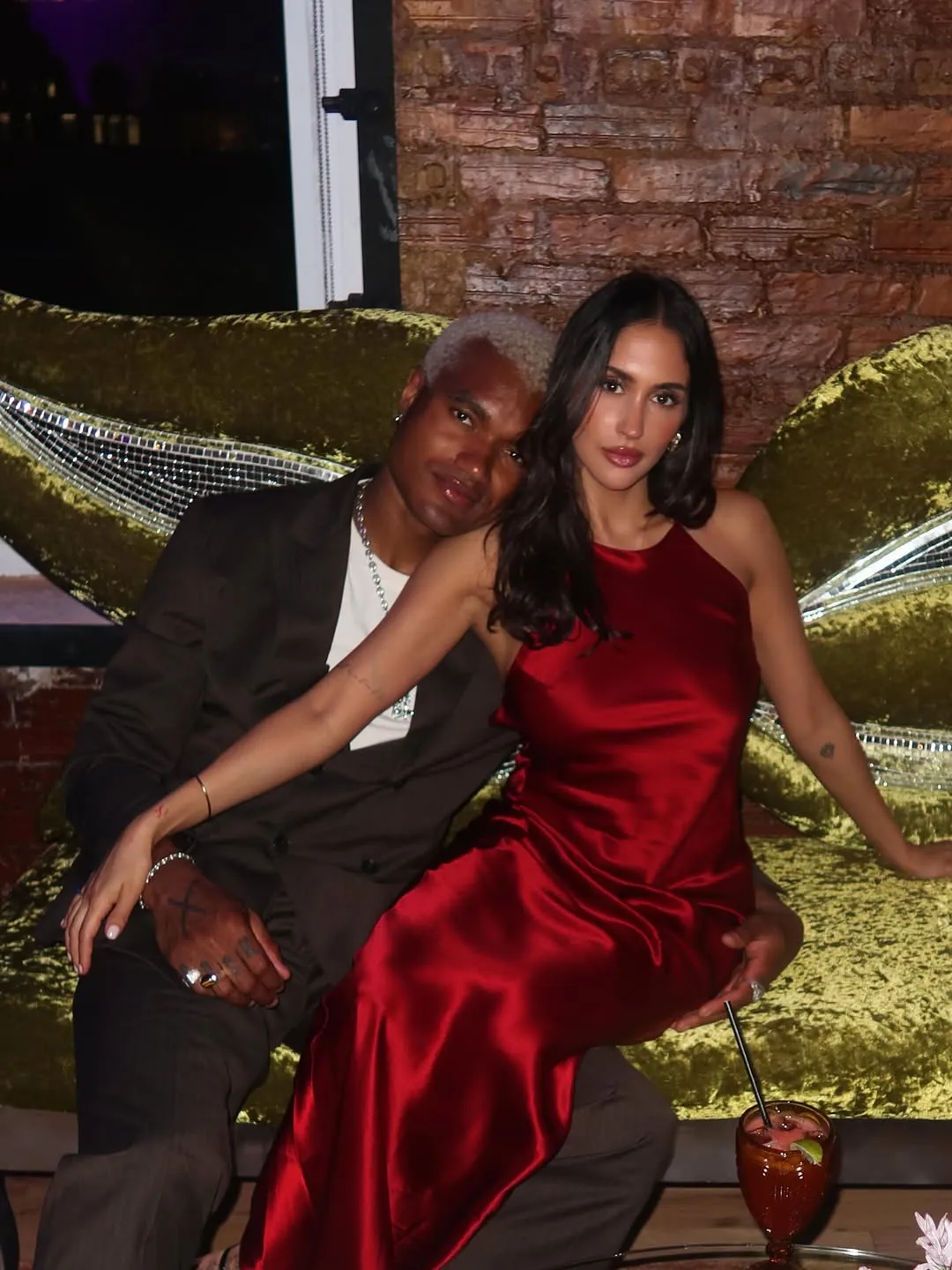 KJ Dillard with his ex, Dara Levitan.