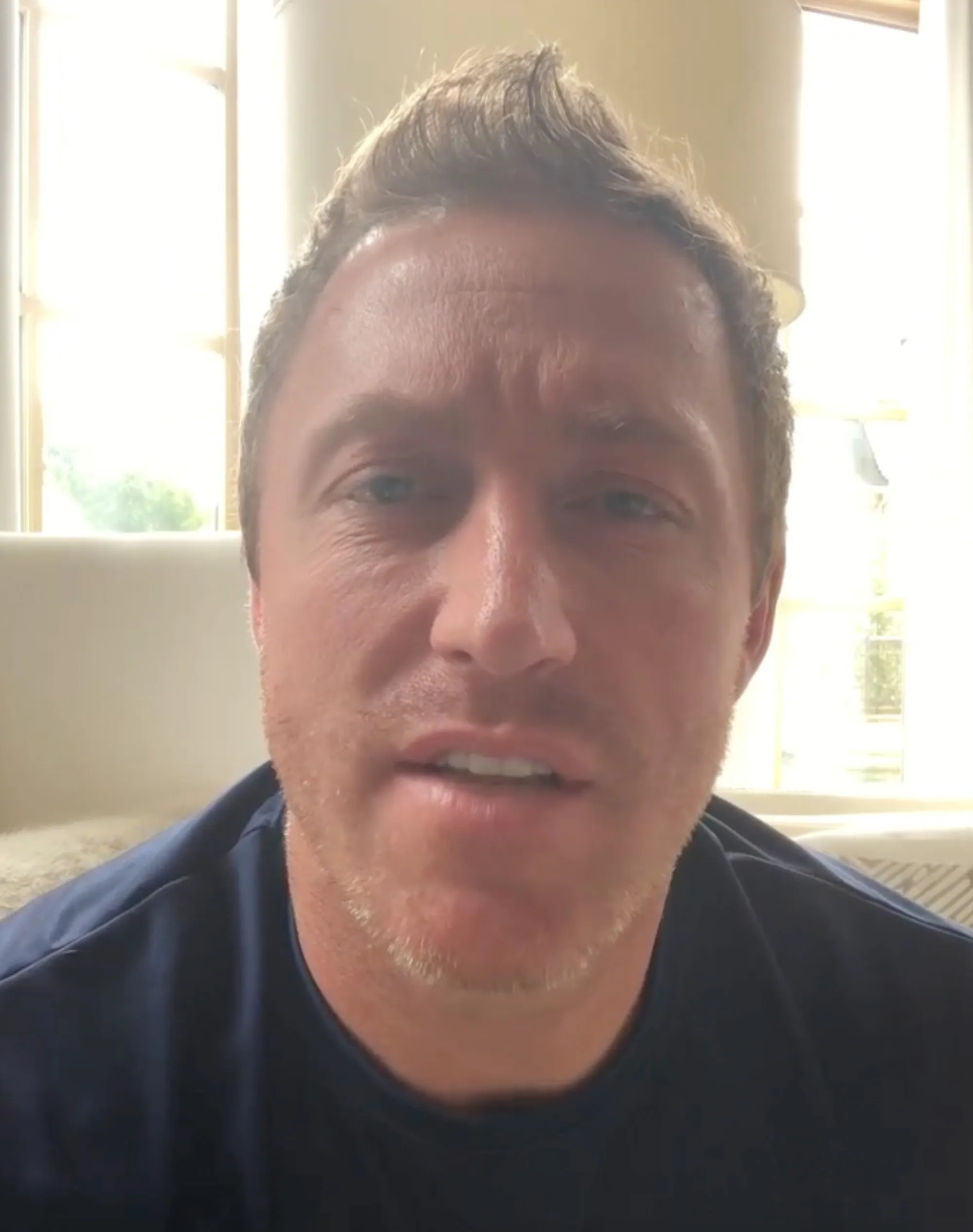 Kroy Biermann in a close-up shot, looking at the camera.