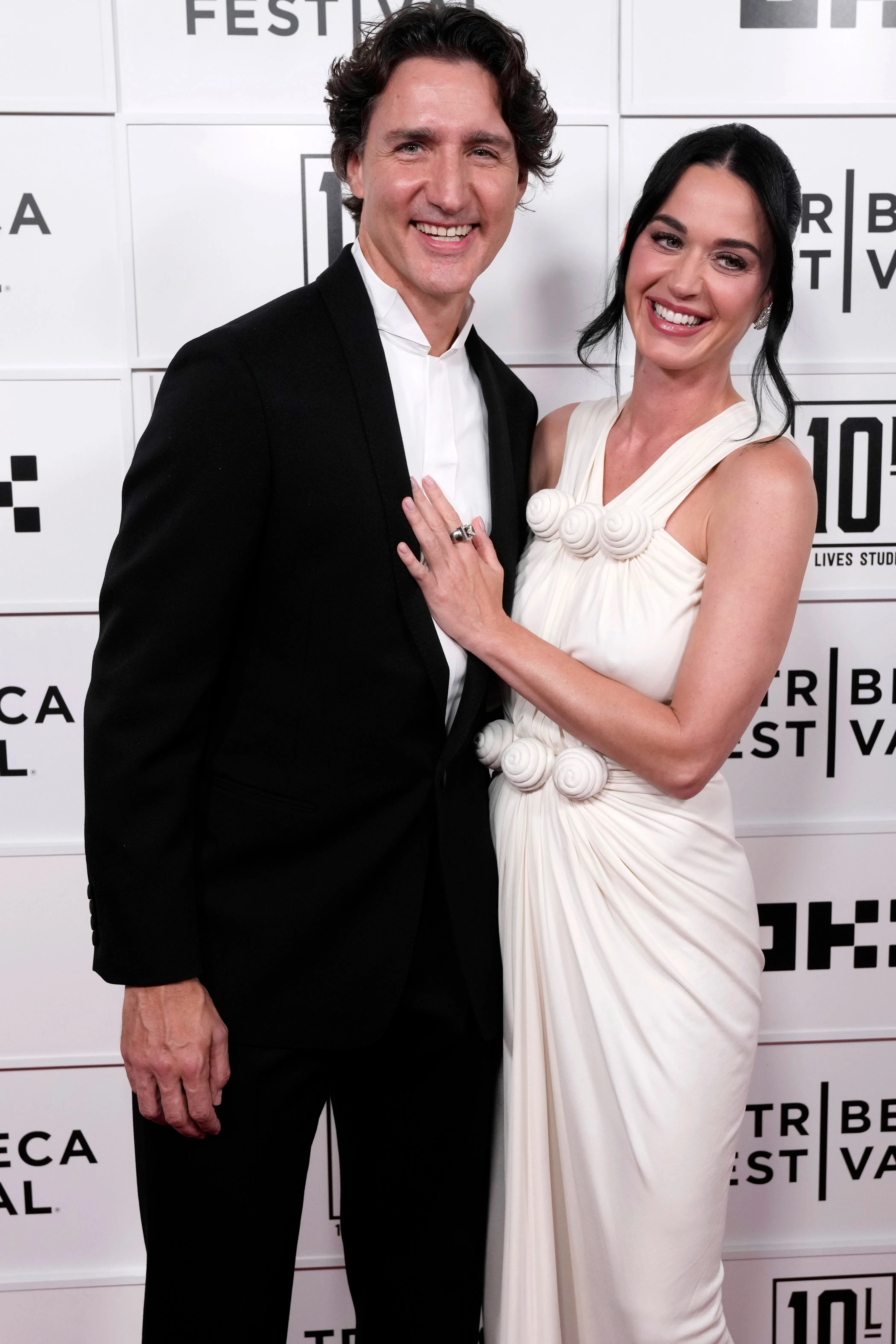 Justin Trudeau and Katy Perry