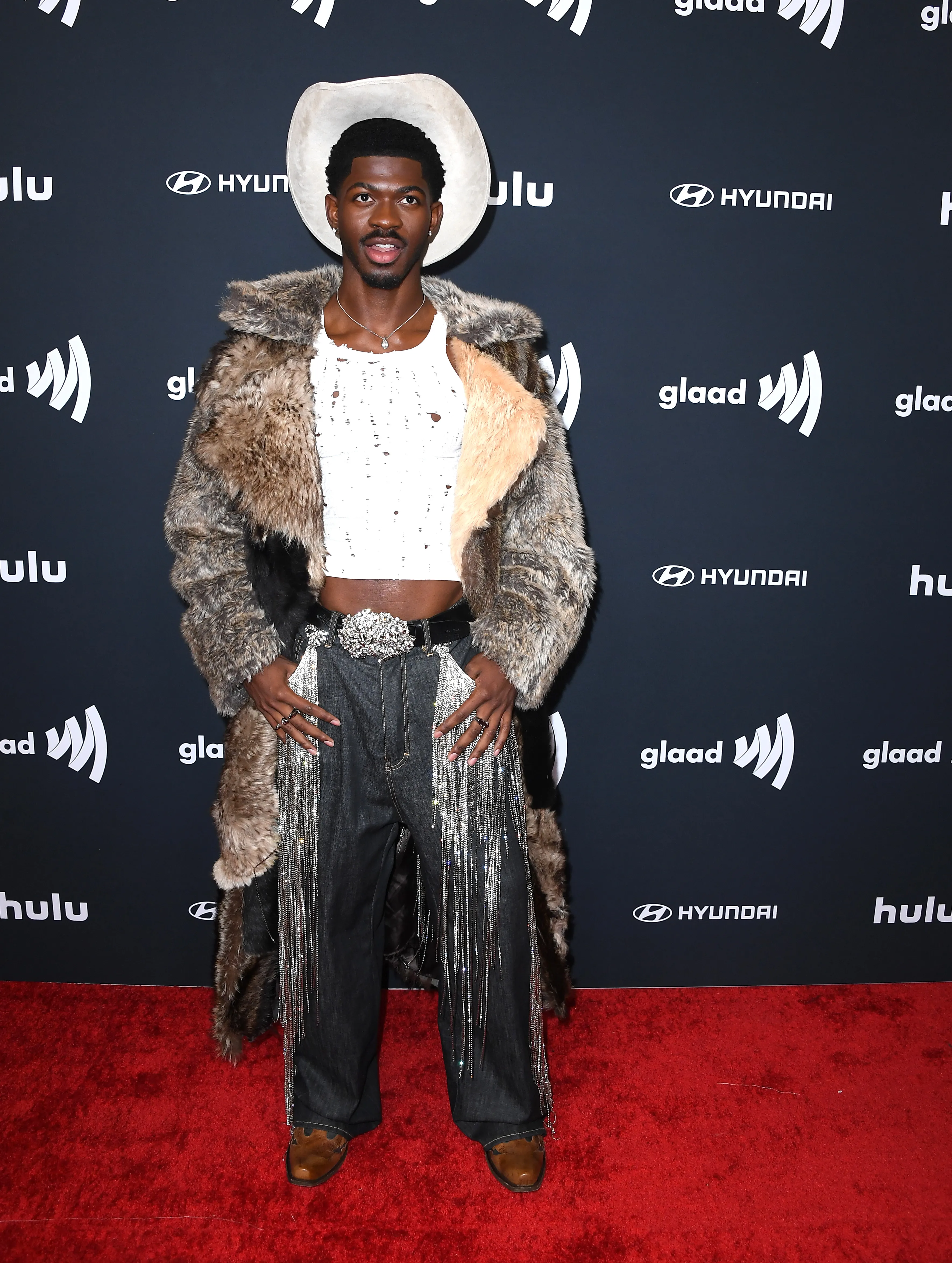 Lil Nas X at the 36th Annual GLAAD Media Awards.