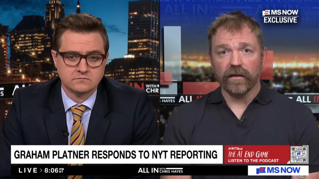 Maine Senate candidate Graham Platner appears on "All in with Chris Hayes."
